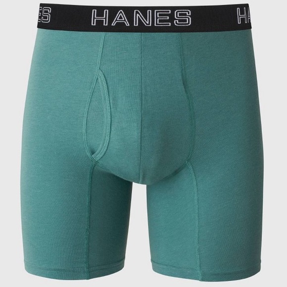 Bundle of 5 Hanes Boxer Briefs/trunks size M (A38) #L10 - Picture 4 of 7